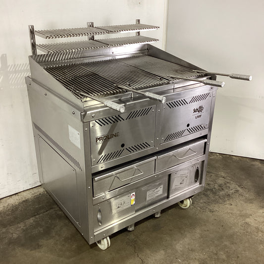 Scheer Proline LV620 Lava Rock Char Grill