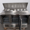 Thermaster GNS1300D Sandwich Prep Fridge