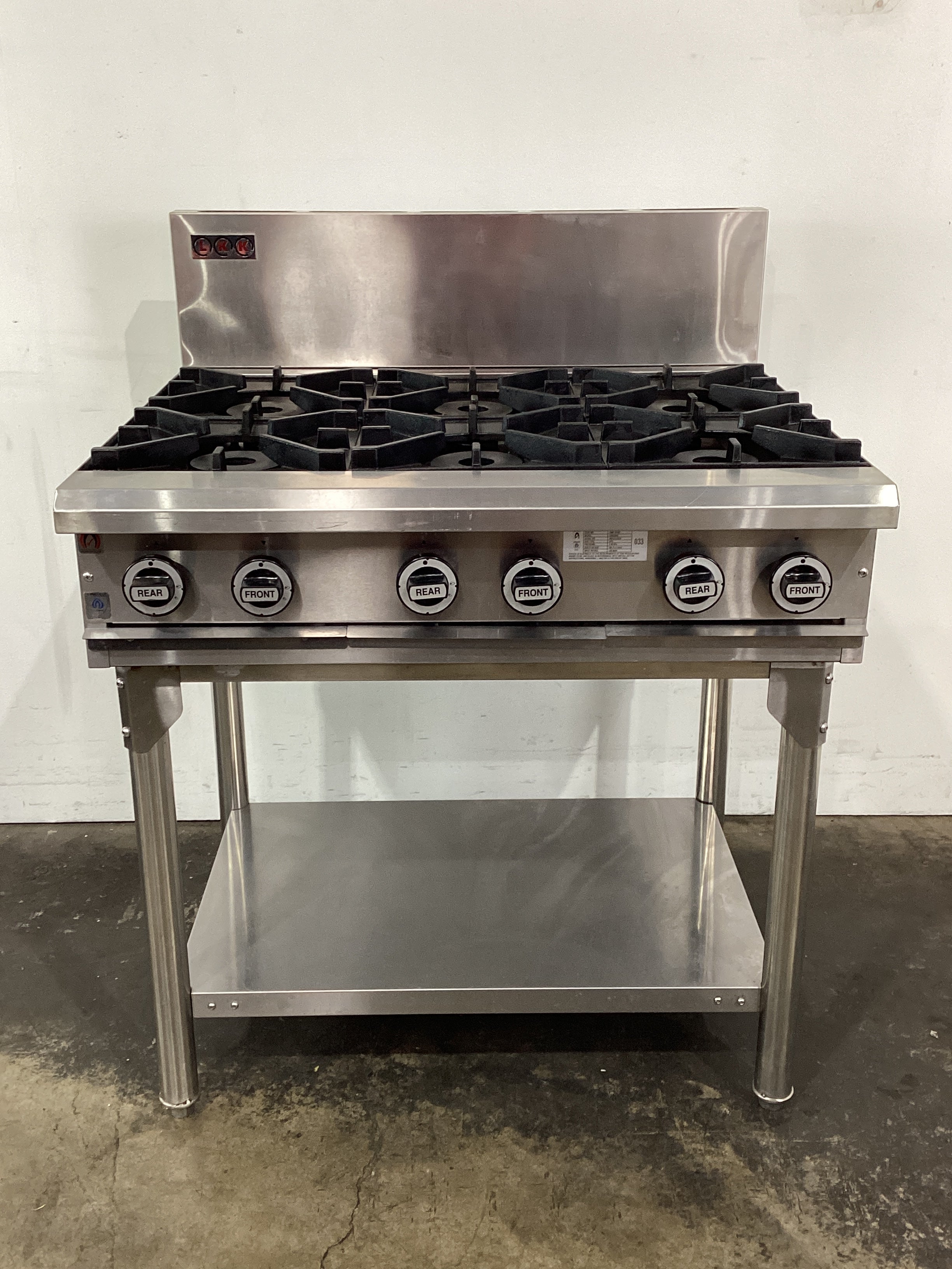 LKK LKKOB6D 6 Burner Cooktop