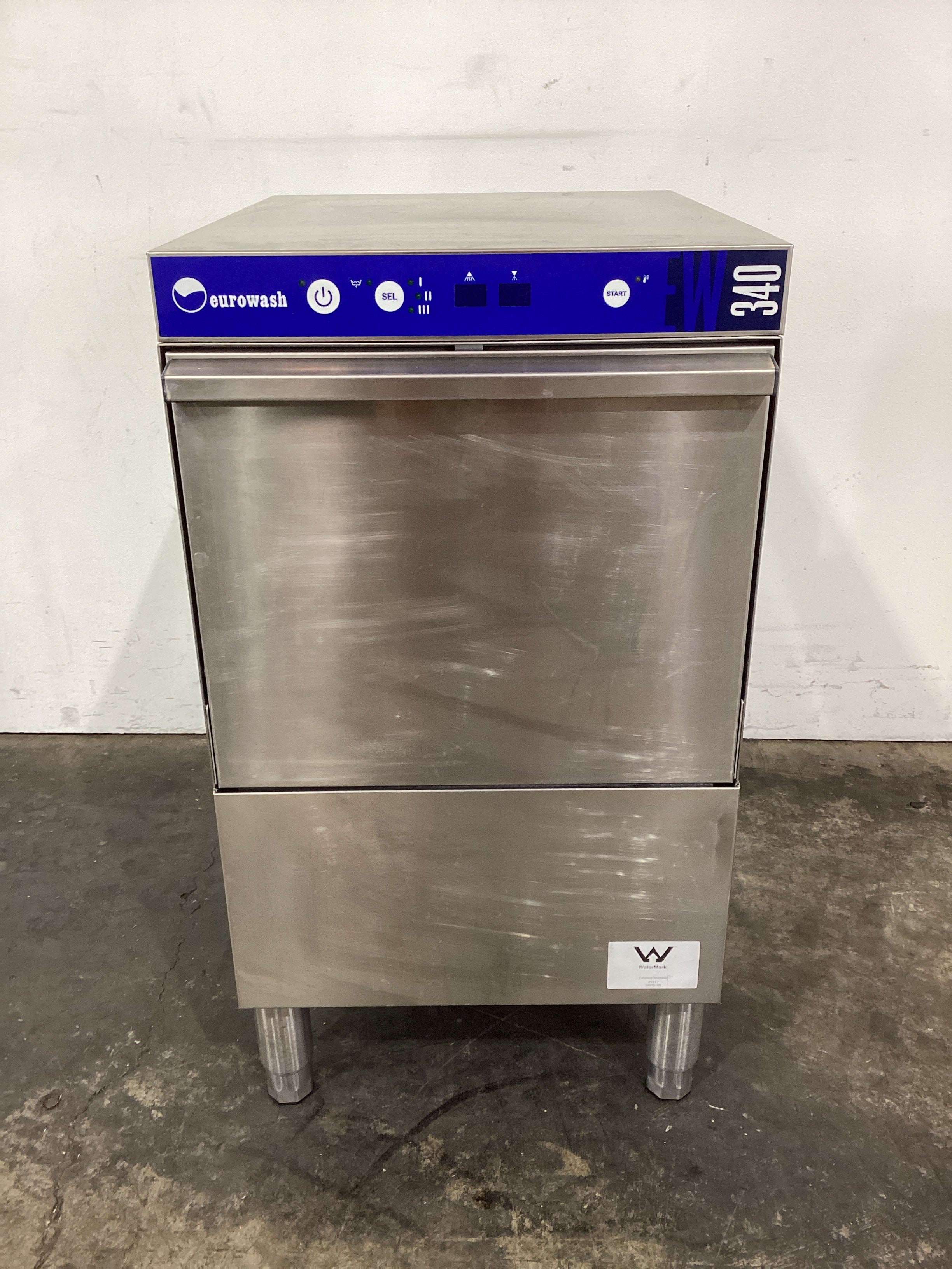 Eurowash EW340E Undercounter Glasswasher