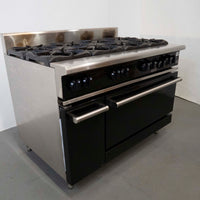 B+S OV-SB8 8 Burner Range Oven