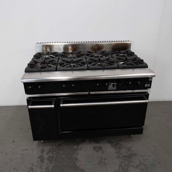 B&S OV-SB8 8 Burner Oven Range