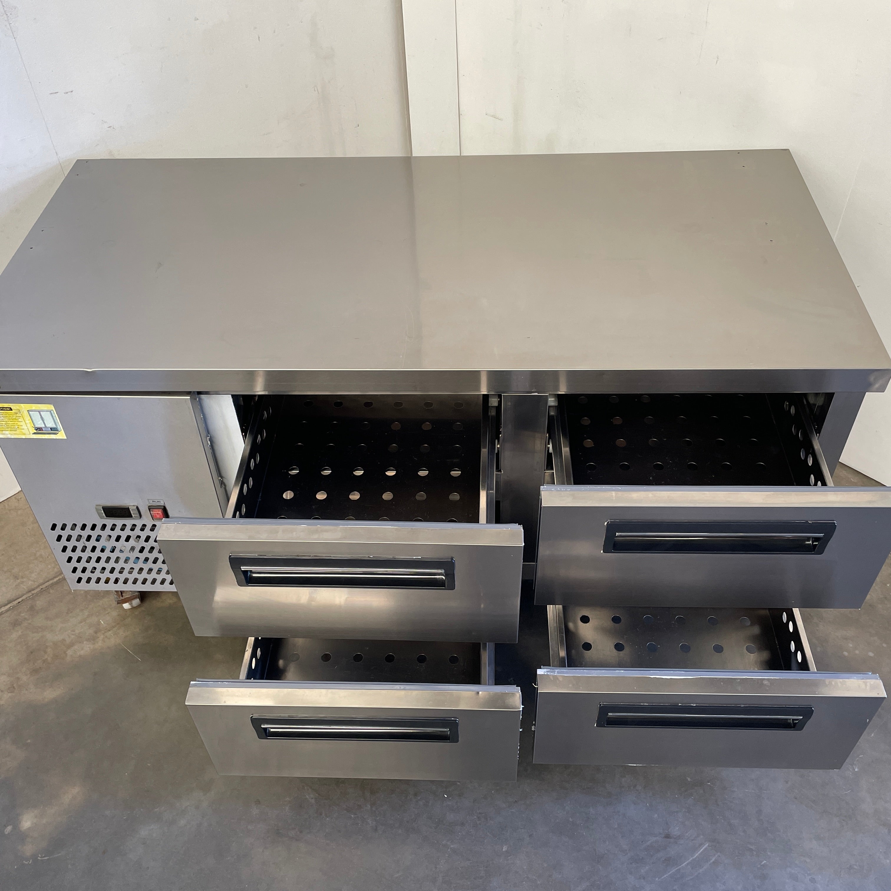 FED LBC150 Four Drawer Lowboy Fridge
