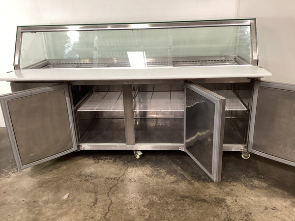 Thermaster PG210FA-YG 3 Door Salad Fridge