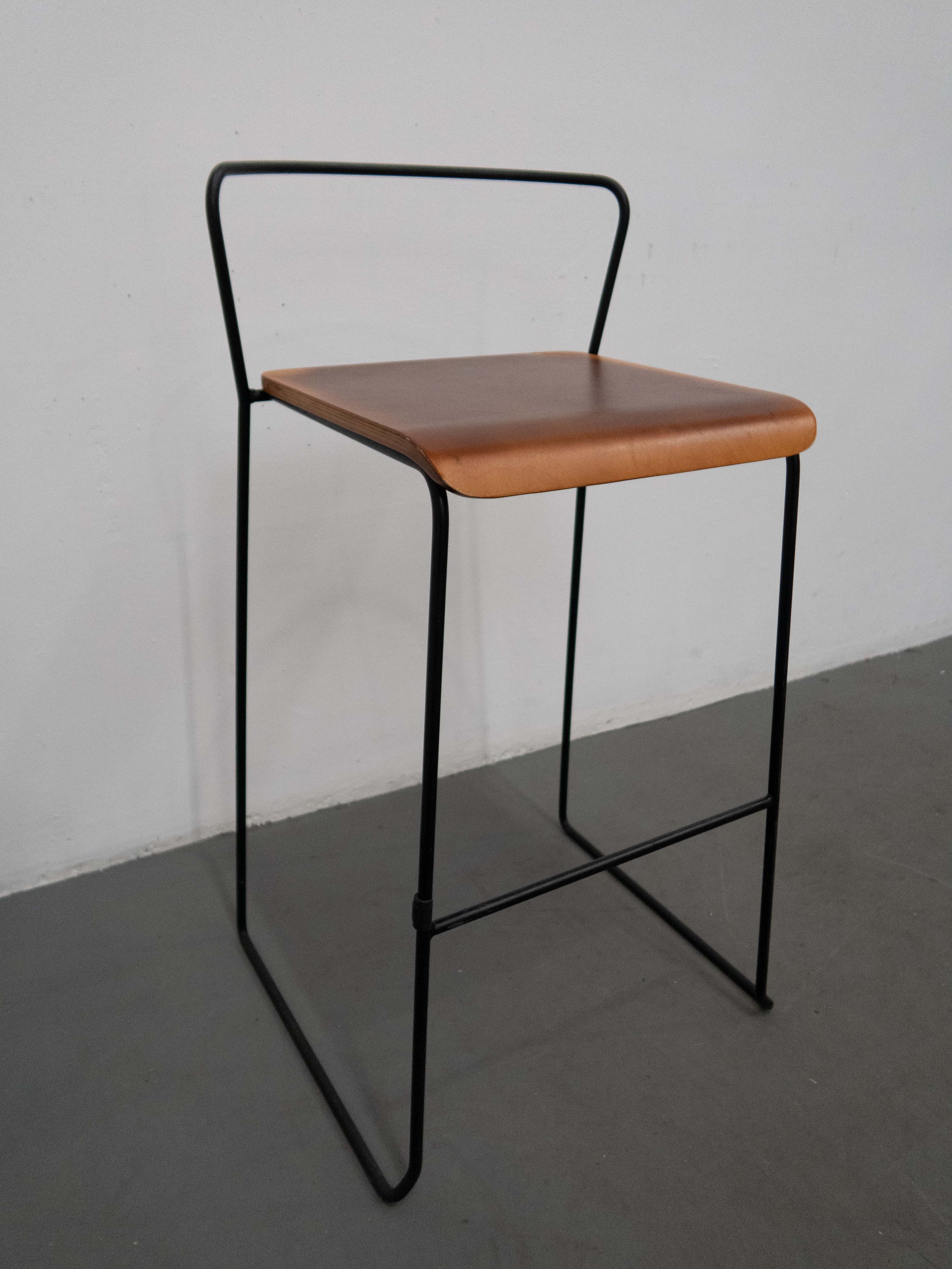 20x Zola Sled Bar Stool - Walnut