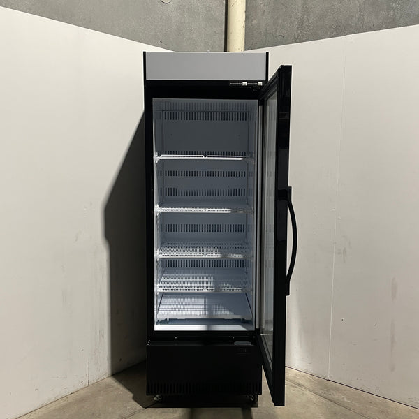 Skope BCE600N Single Glass Door Fridge