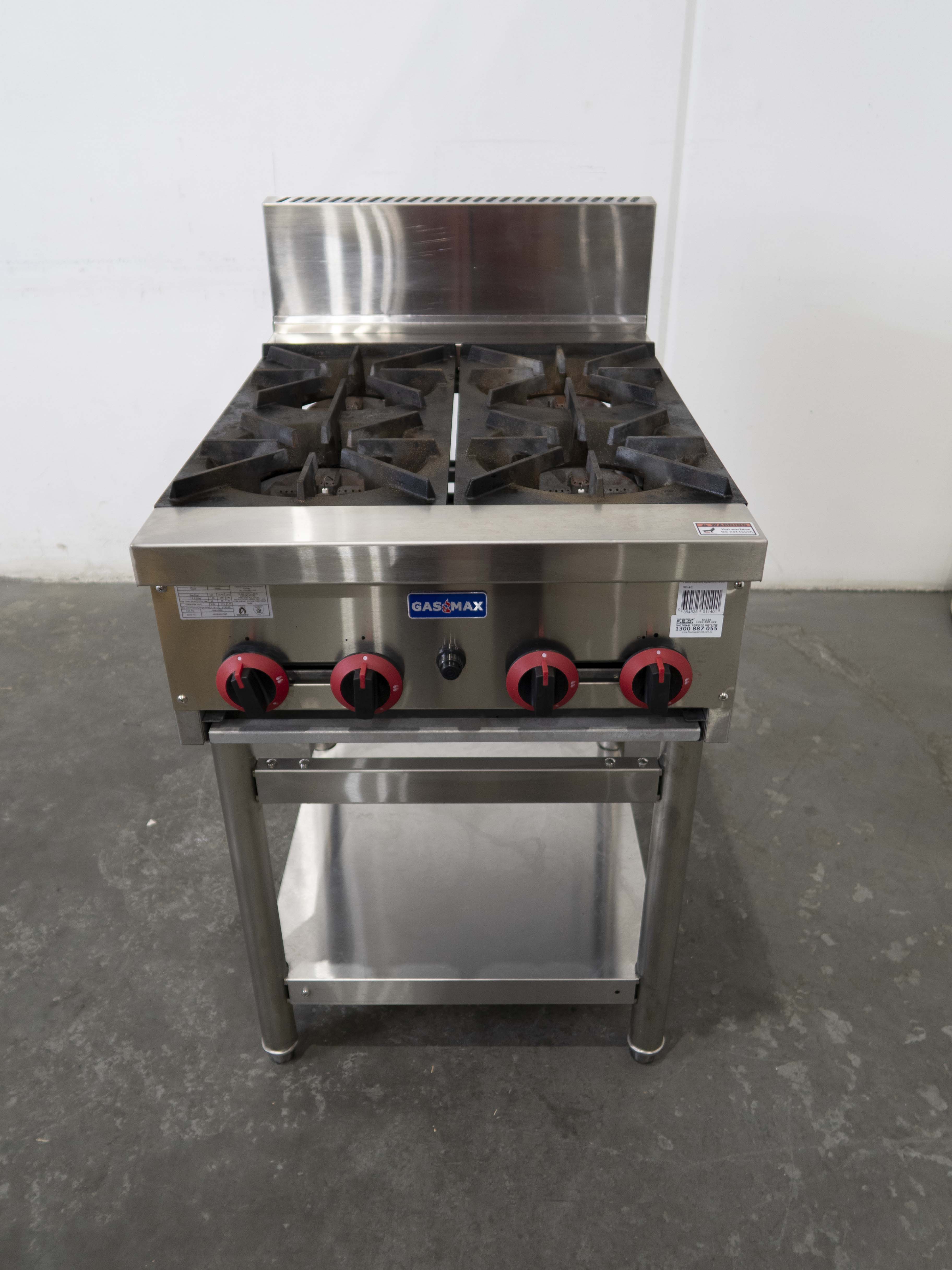 Gasmax RB-4E Cooktop with Stand