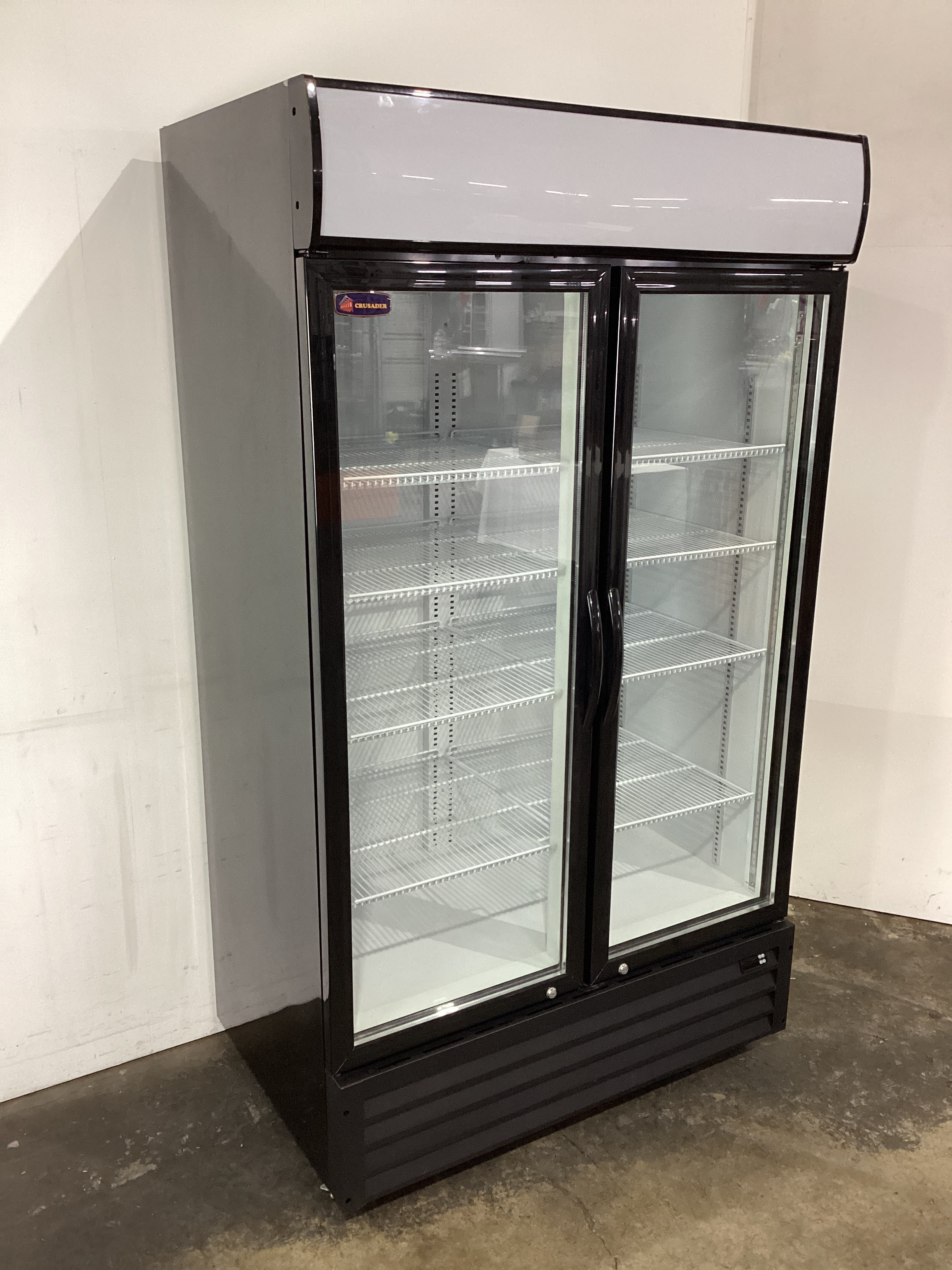 Crusader SS-P1000WE-A Double Door Fridge