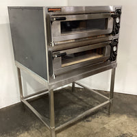 Prisma Food TP-2 Double Deck Pizza Oven + Stand