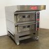 Zanolli T POLIS 2S/MC18 Pizza Oven w/ Stand + Canopy