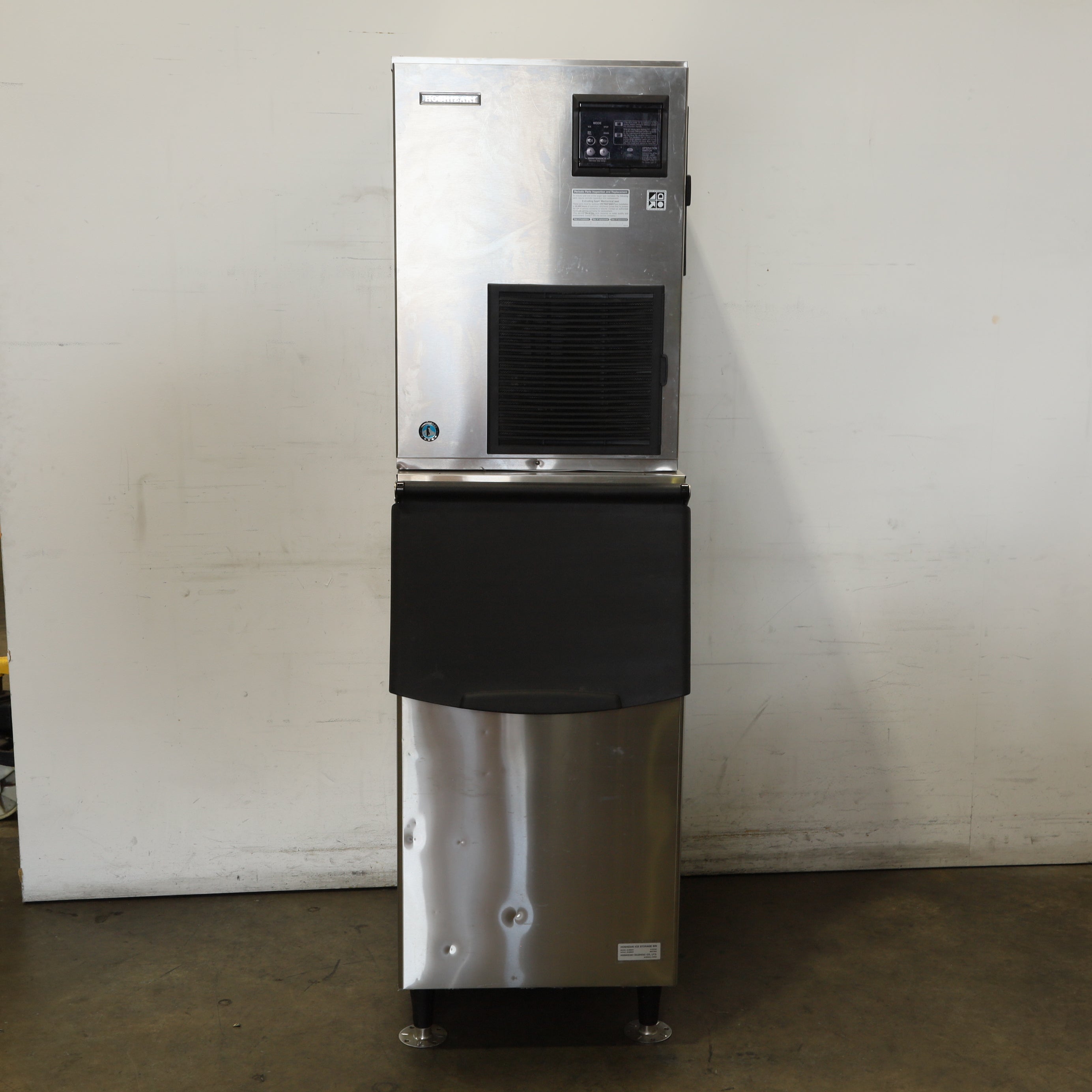 Hoshizaki FM-480AKE-SB with Storage Bin