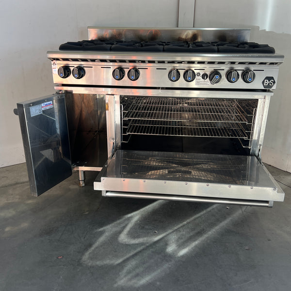 B&S OV-SB8 8 Burner Oven
