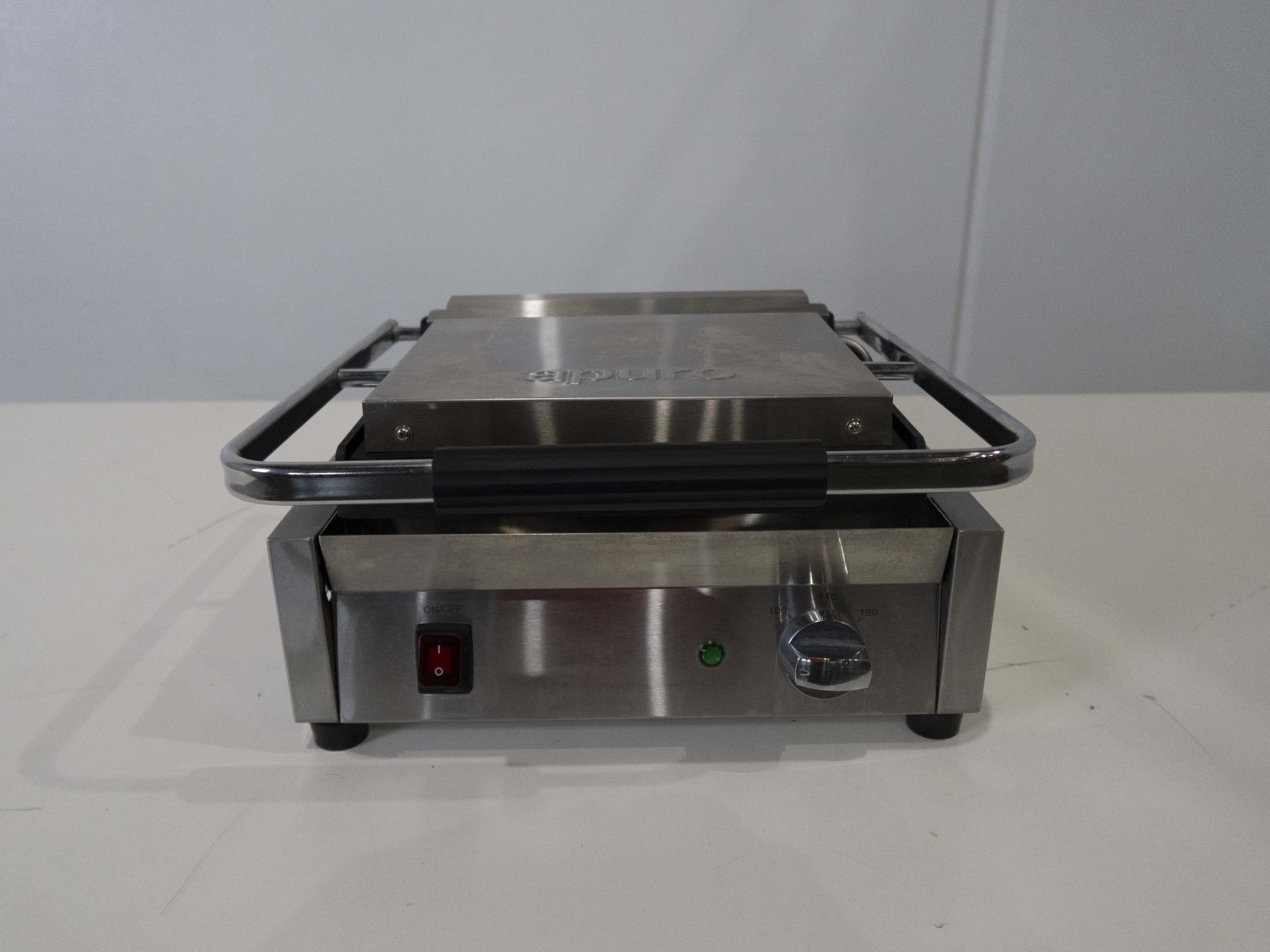 Apuro DY995-A-02 Ribbed Contact Grill