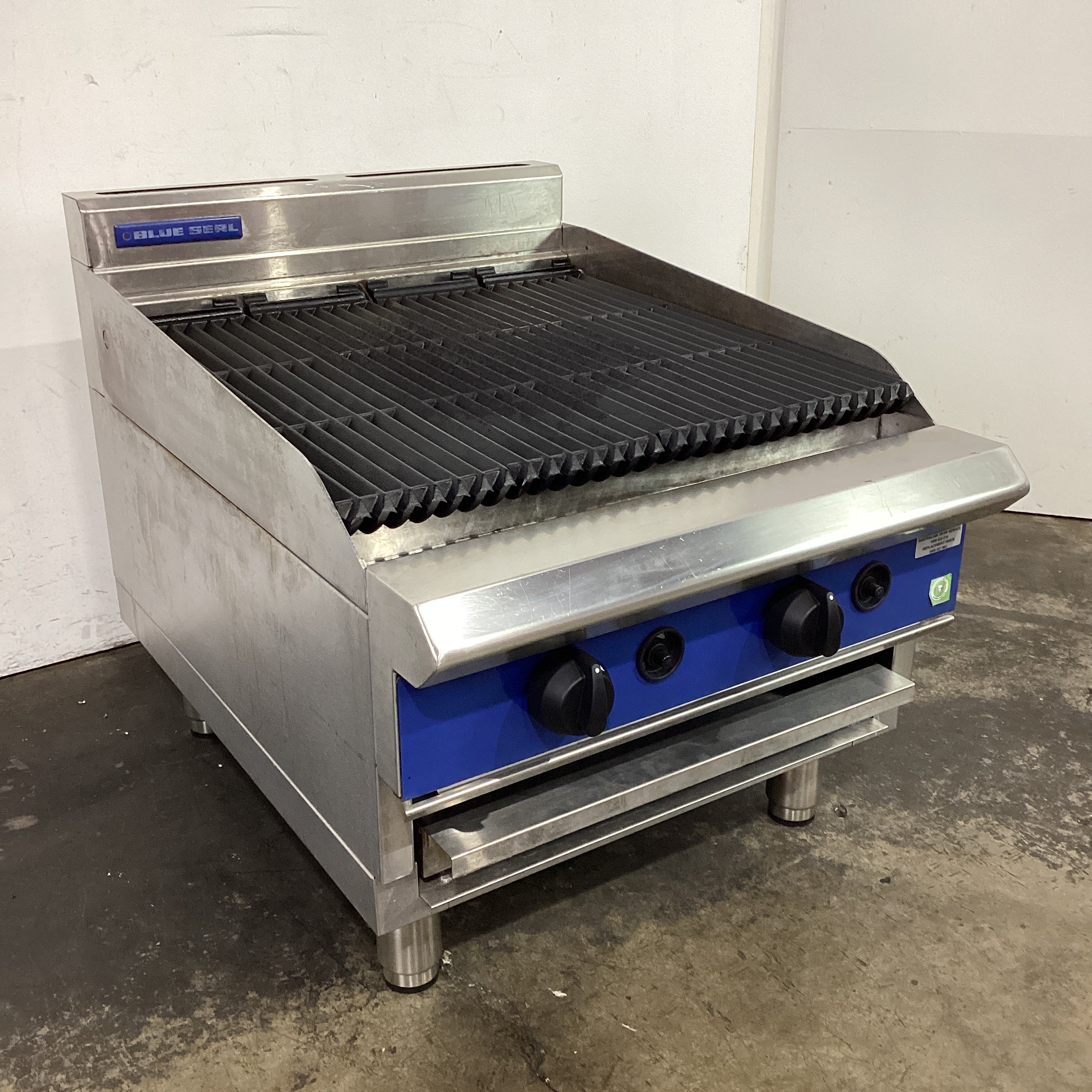 Blue Seal G594-LS-BLK-NG Chargrill
