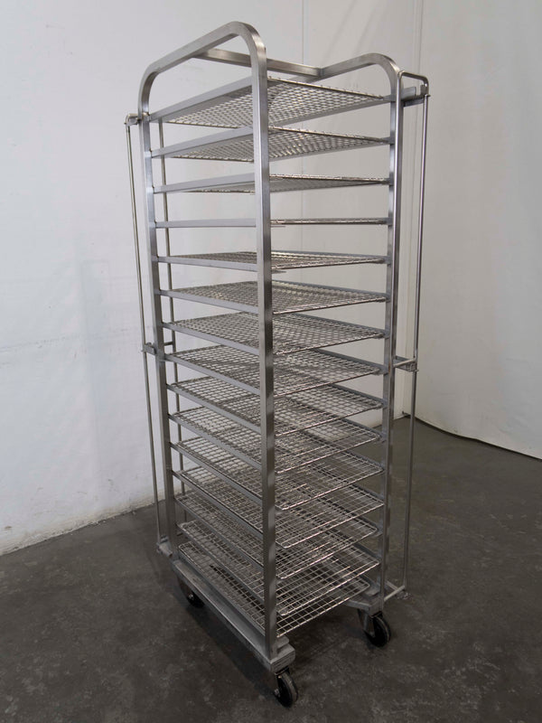 Stainless Steel 15 Tier Trolley