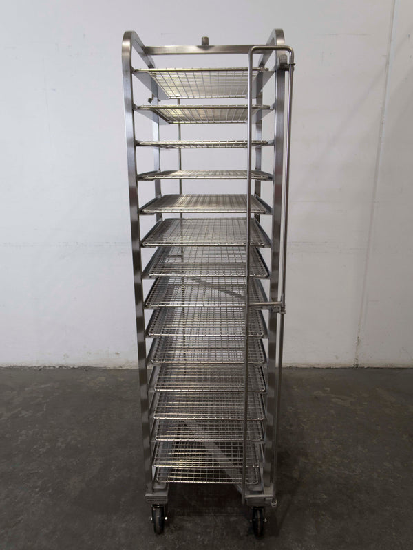 Stainless Steel 15 Tier Trolley
