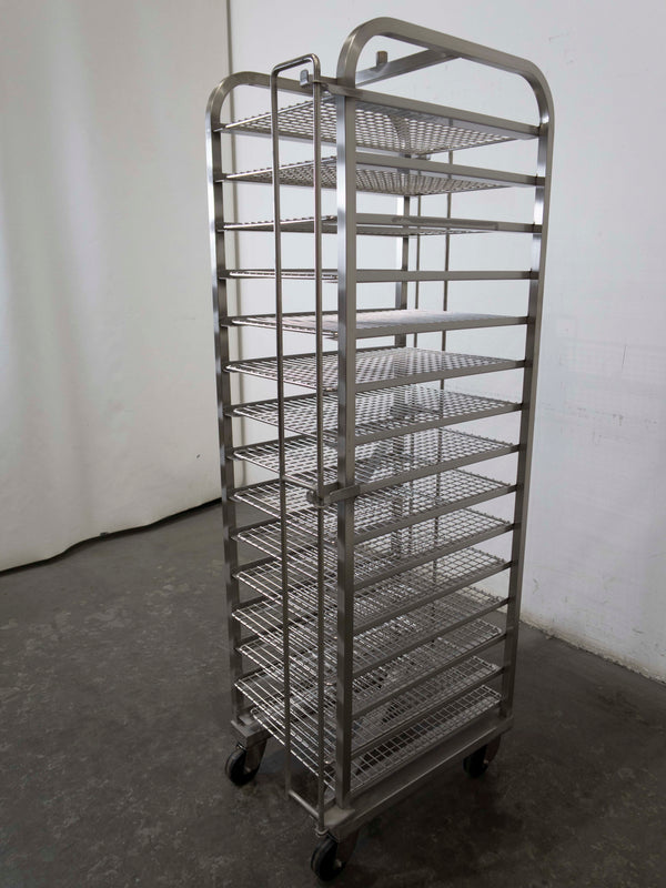 Stainless Steel 15 Tier Trolley