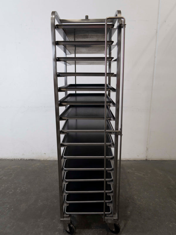 Stainless Steel 15 Tier Trolley