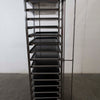 Stainless Steel 15 Tier Trolley
