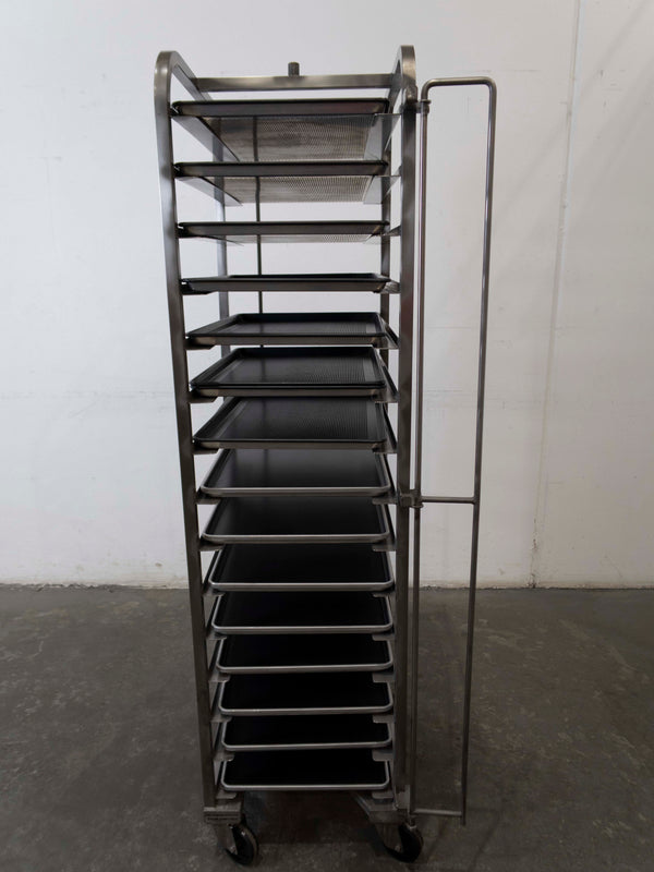 Stainless Steel 15 Tier Trolley