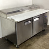 Atosa MPF8202 2 Door Pizza Prep Fridge