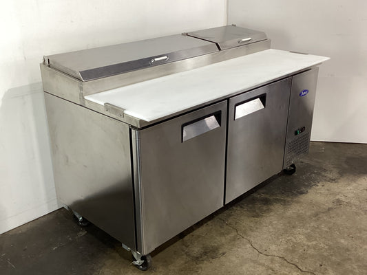 Atosa MPF8202 2 Door Pizza Prep Fridge