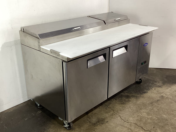 Atosa MPF8202 2 Door Pizza Prep Fridge