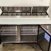Atosa MPF8202 2 Door Pizza Prep Fridge