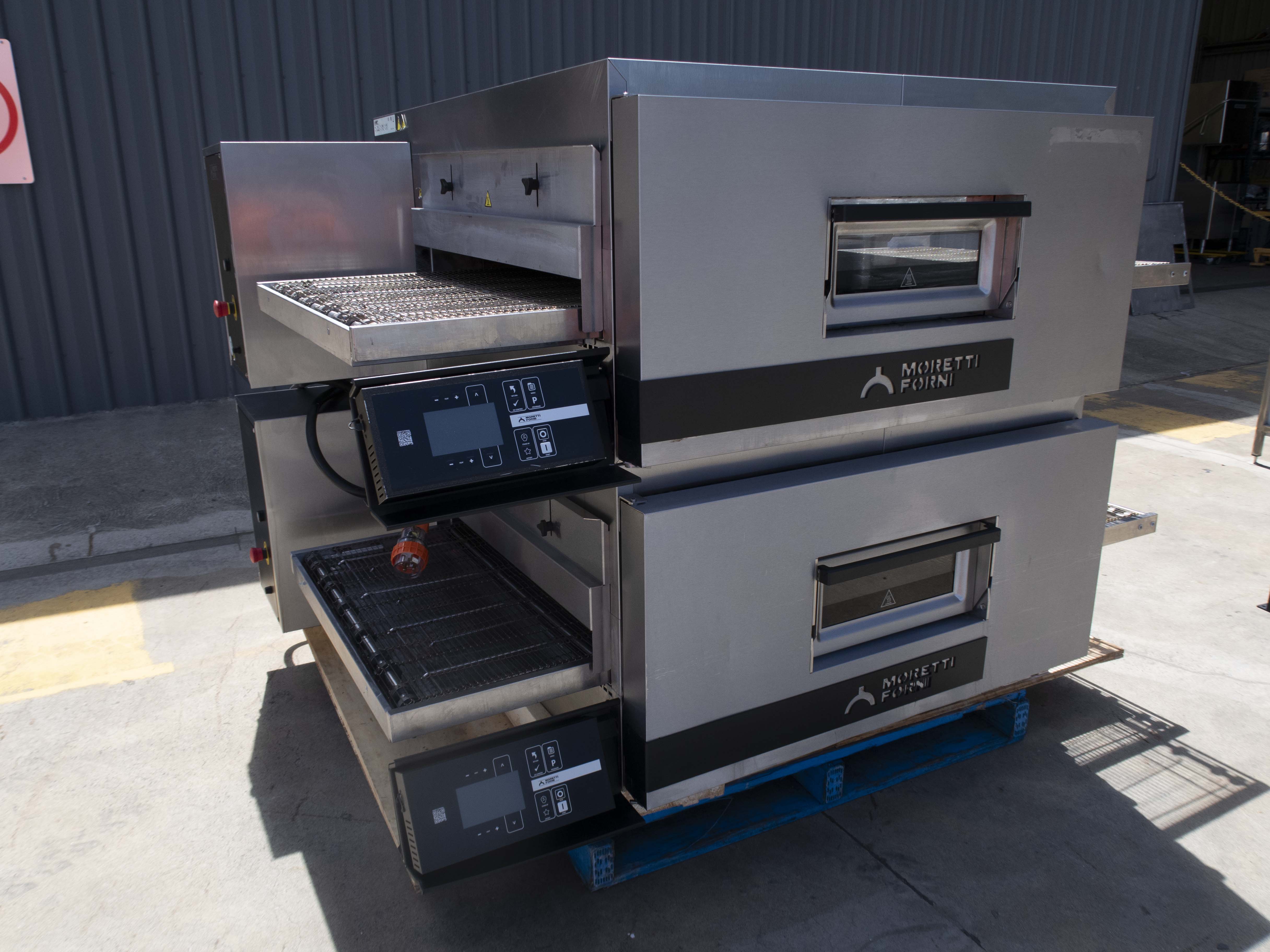 Moretti Forni TT98E Double Deck Conveyor Pizza Oven
