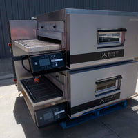 Moretti Forni TT98E Double Deck Conveyor Pizza Oven
