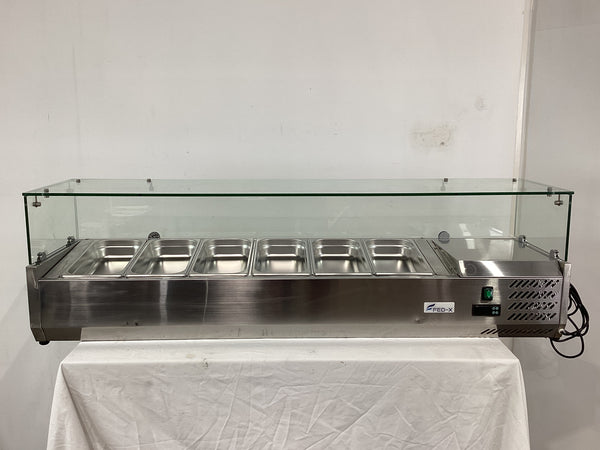 FED XVRX1500 Sandwich Prep Fridge