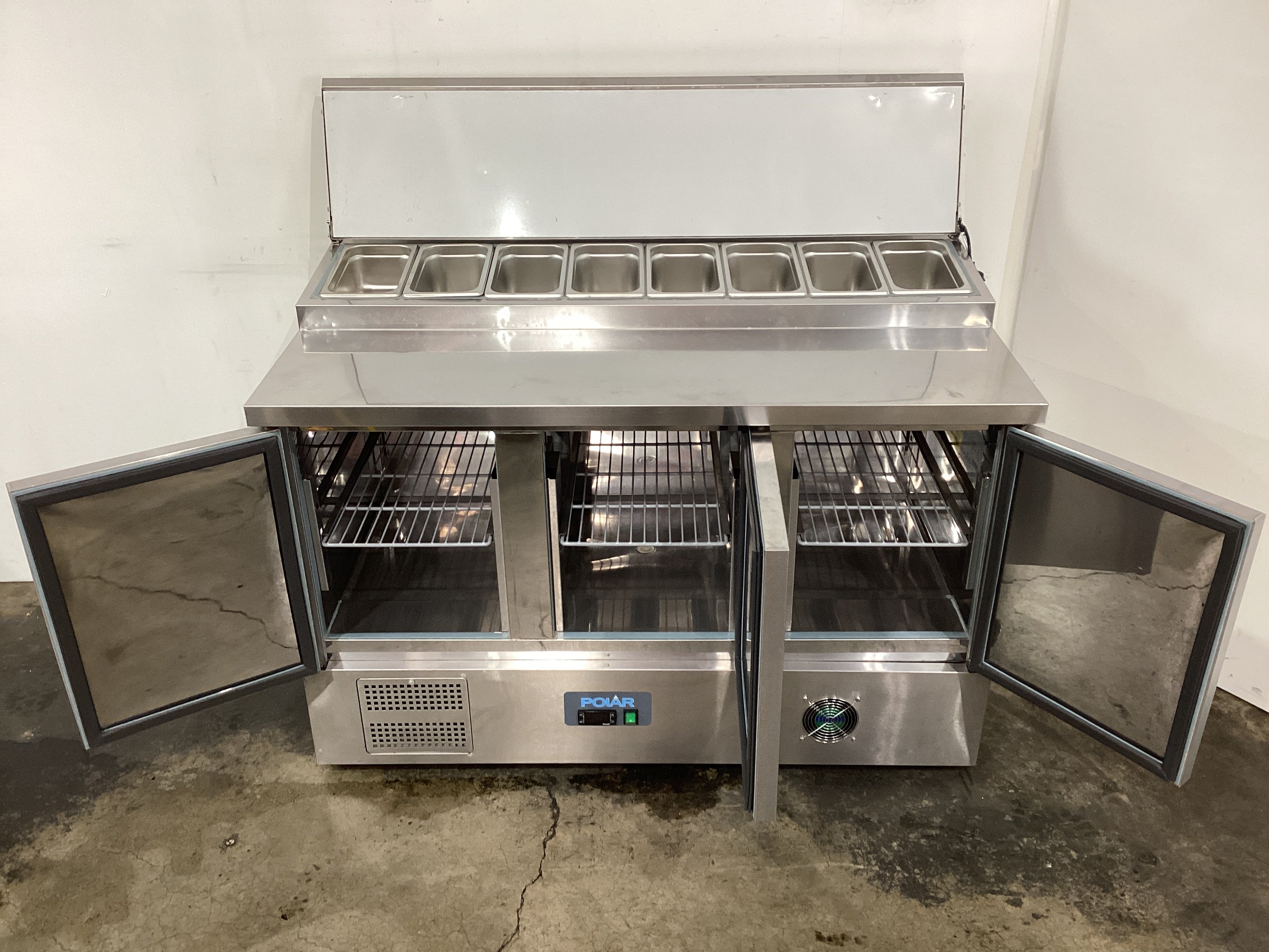 Polar G605-A Sandwich Prep Fridge