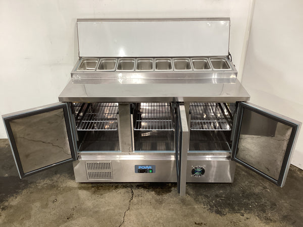 Polar G605-A Sandwich Prep Fridge
