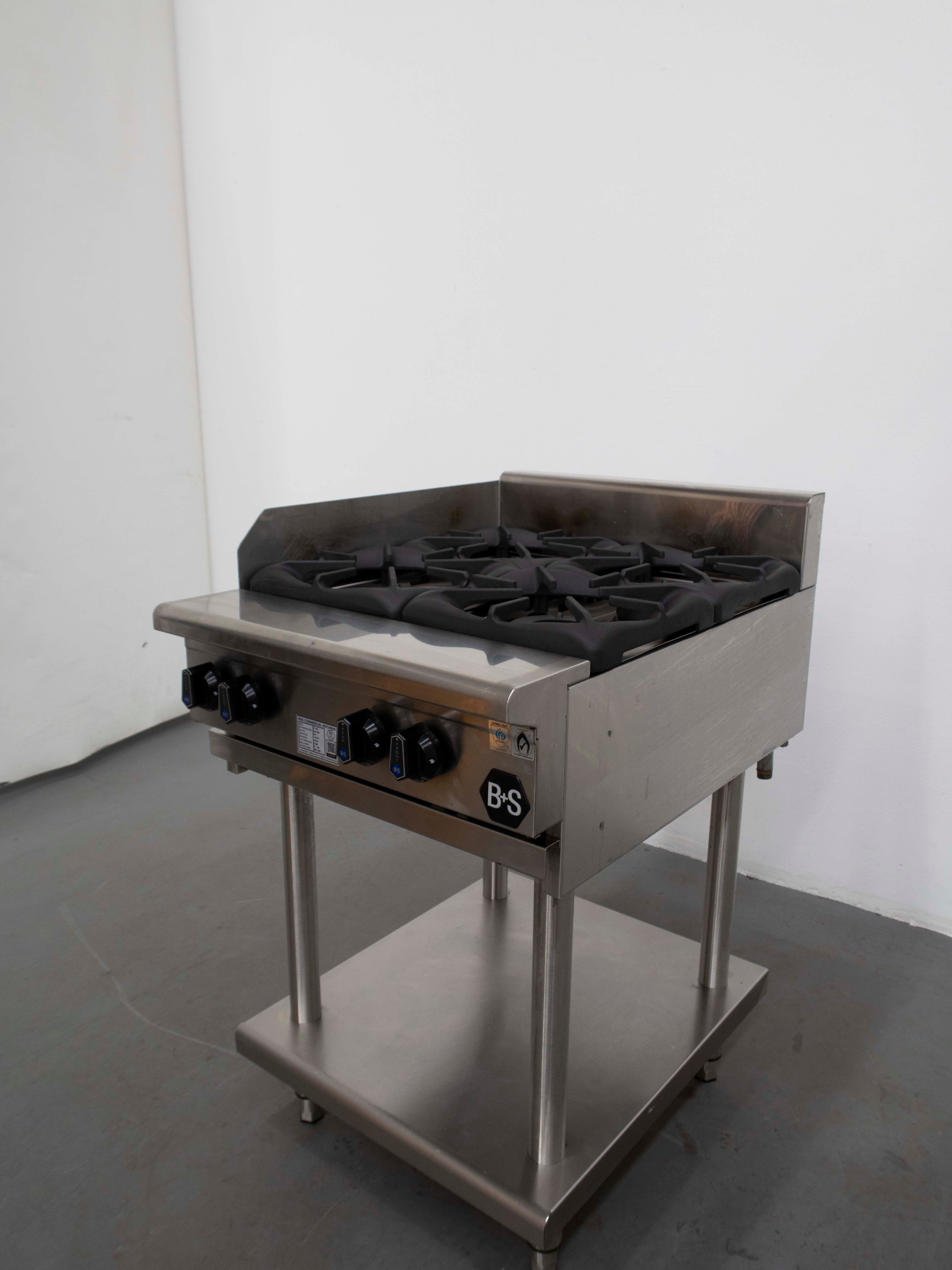 B+S BT-SB4  4 Burner Cook Top