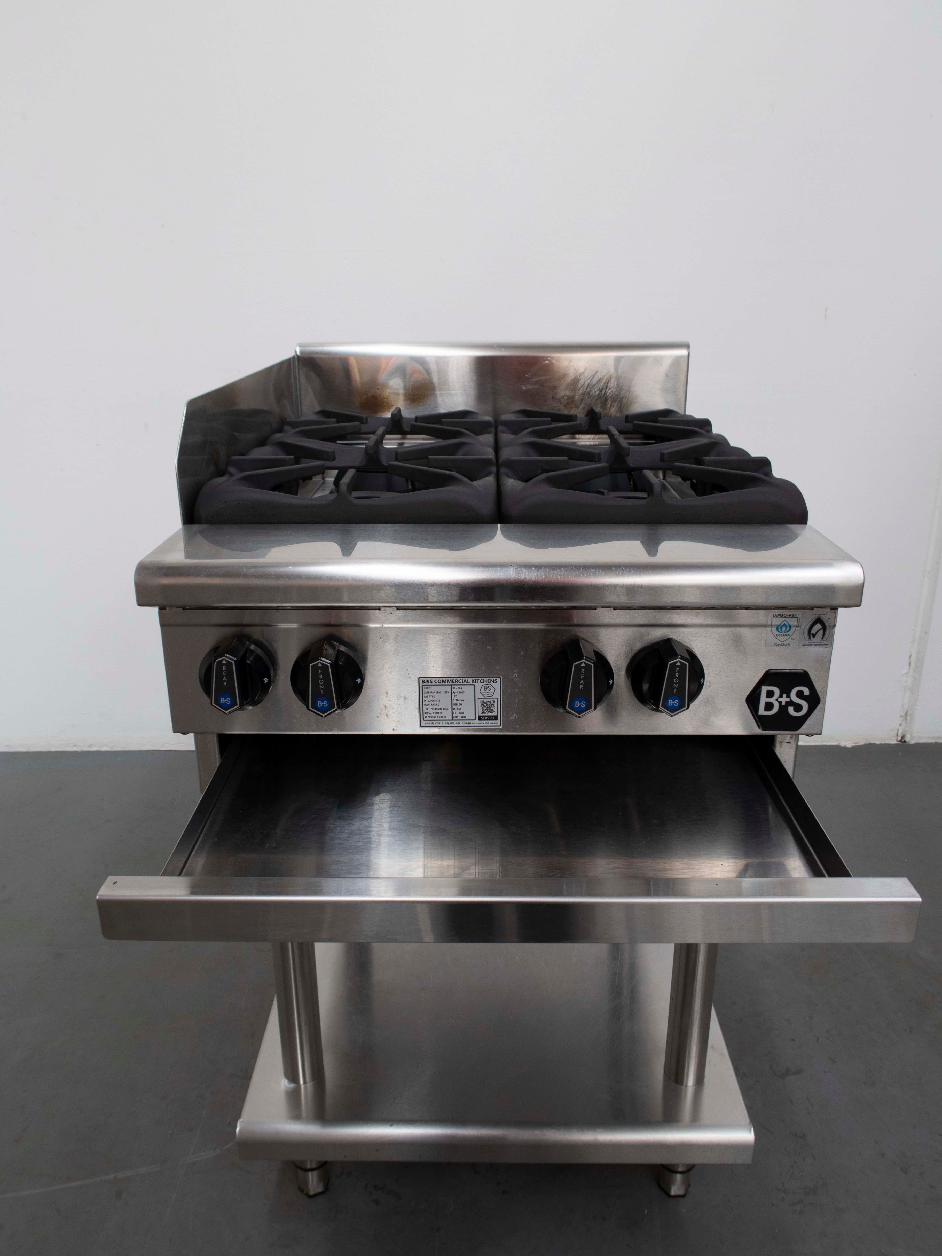B+S BT-SB4  4 Burner Cook Top