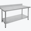 Stainless Steel Bench with Splashback