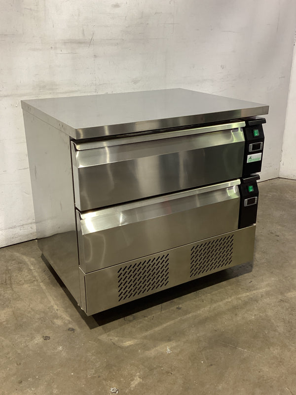 FED CBR2-2 Underbench Fridge
