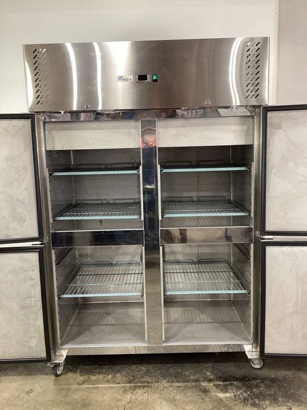 FED-X XURC1200S2V Upright Fridge