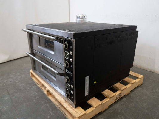 Moretti Forni PD 72.72 Double Deck Pizza Oven