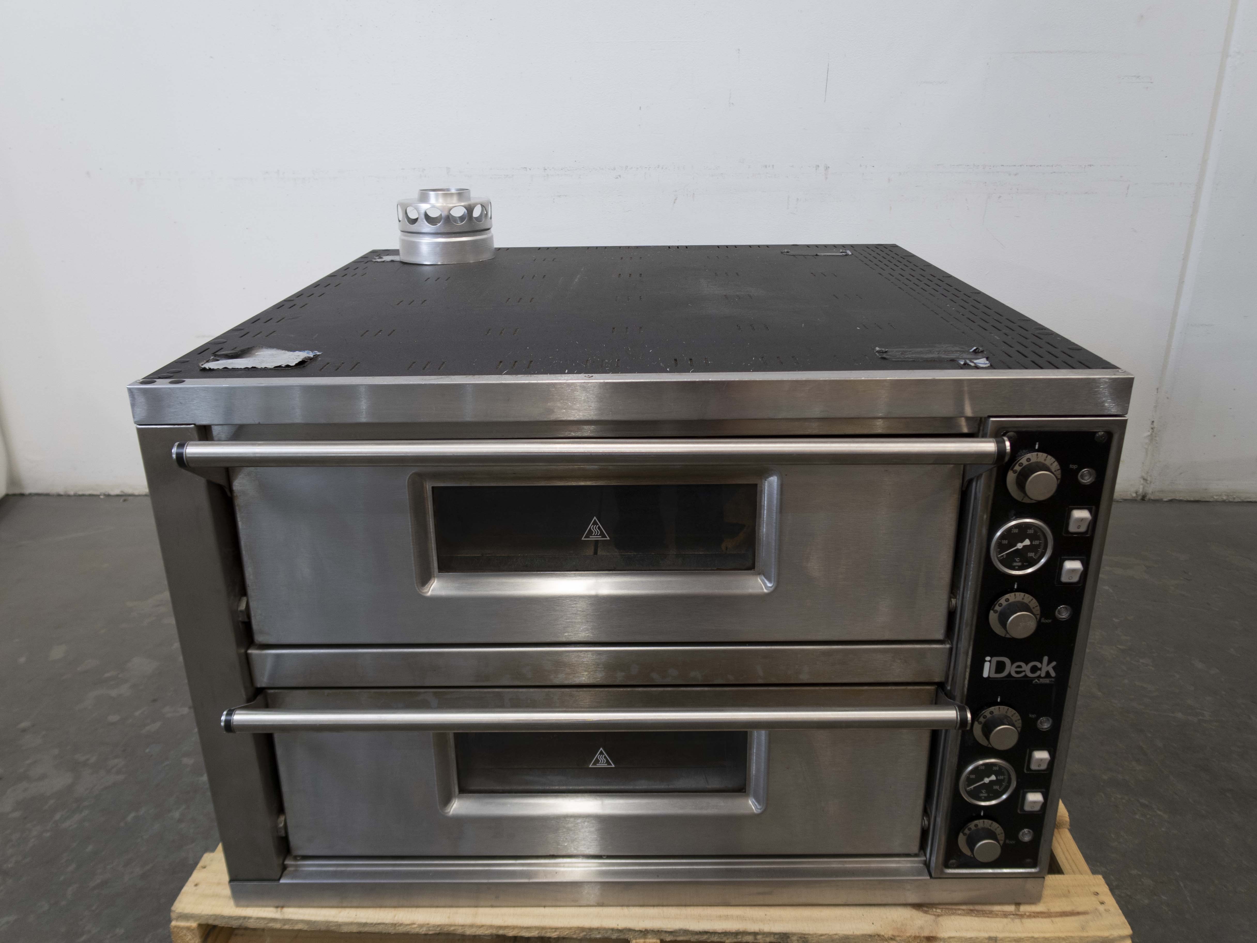 Moretti Forni PD 72.72 Double Deck Pizza Oven