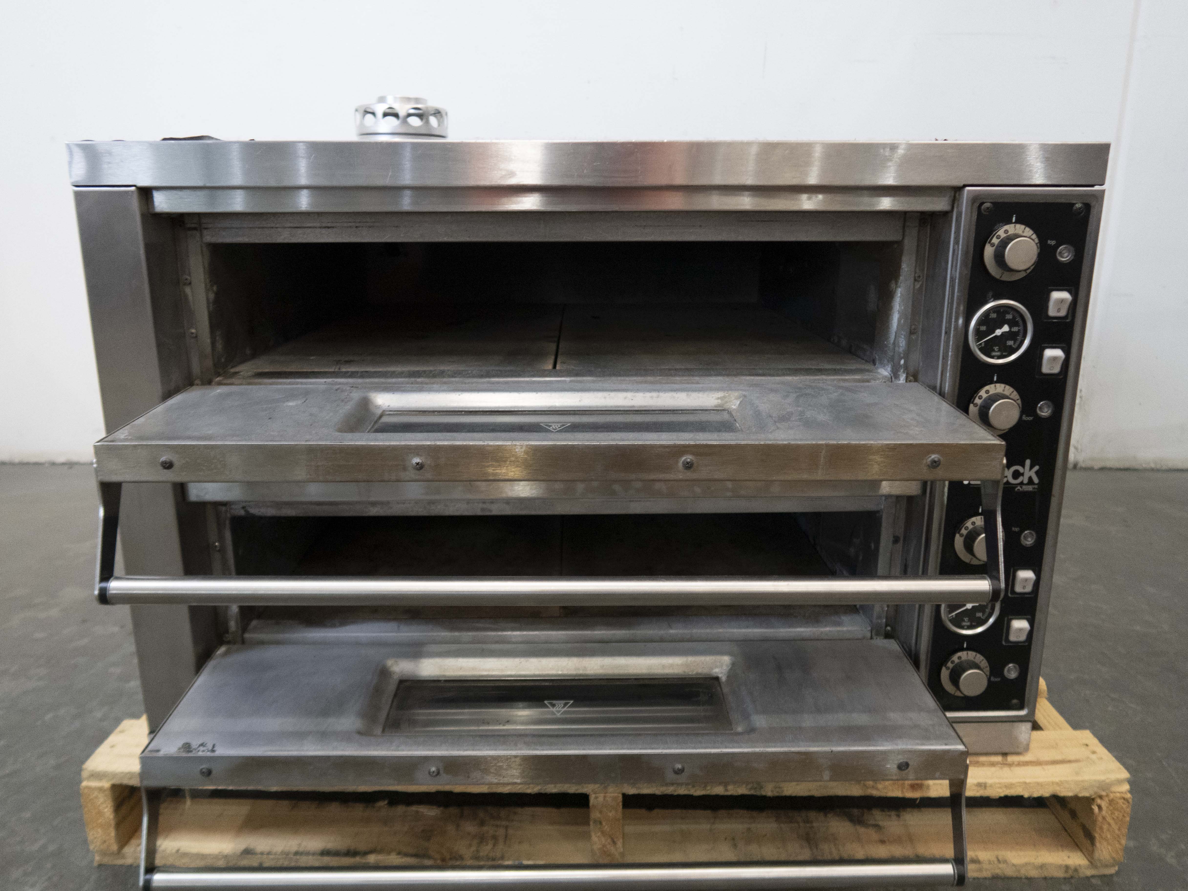 Moretti Forni PD 72.72 Double Deck Pizza Oven