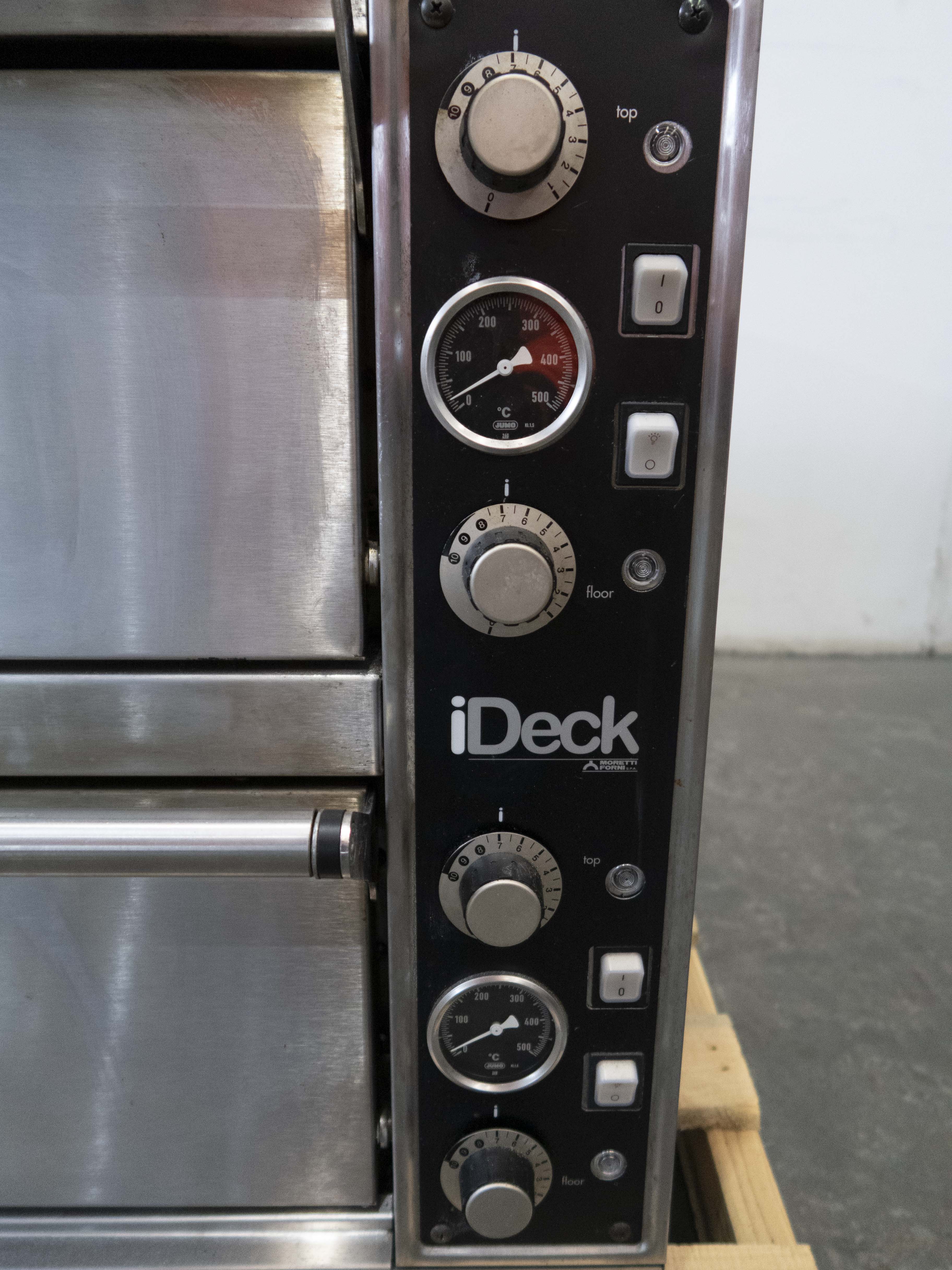 Moretti Forni PD 72.72 Double Deck Pizza Oven