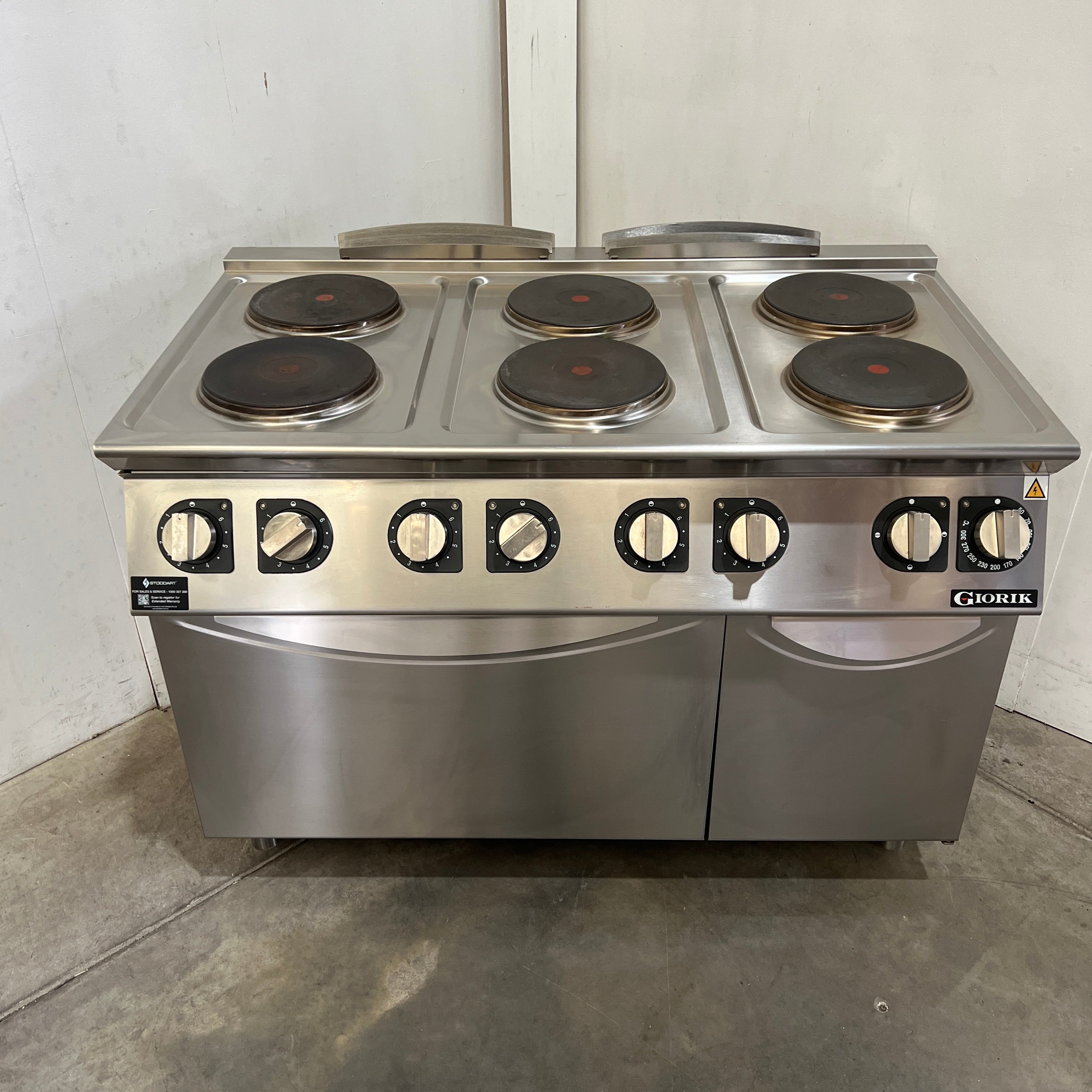 Giorik CE76TET 6 Burner Range Oven