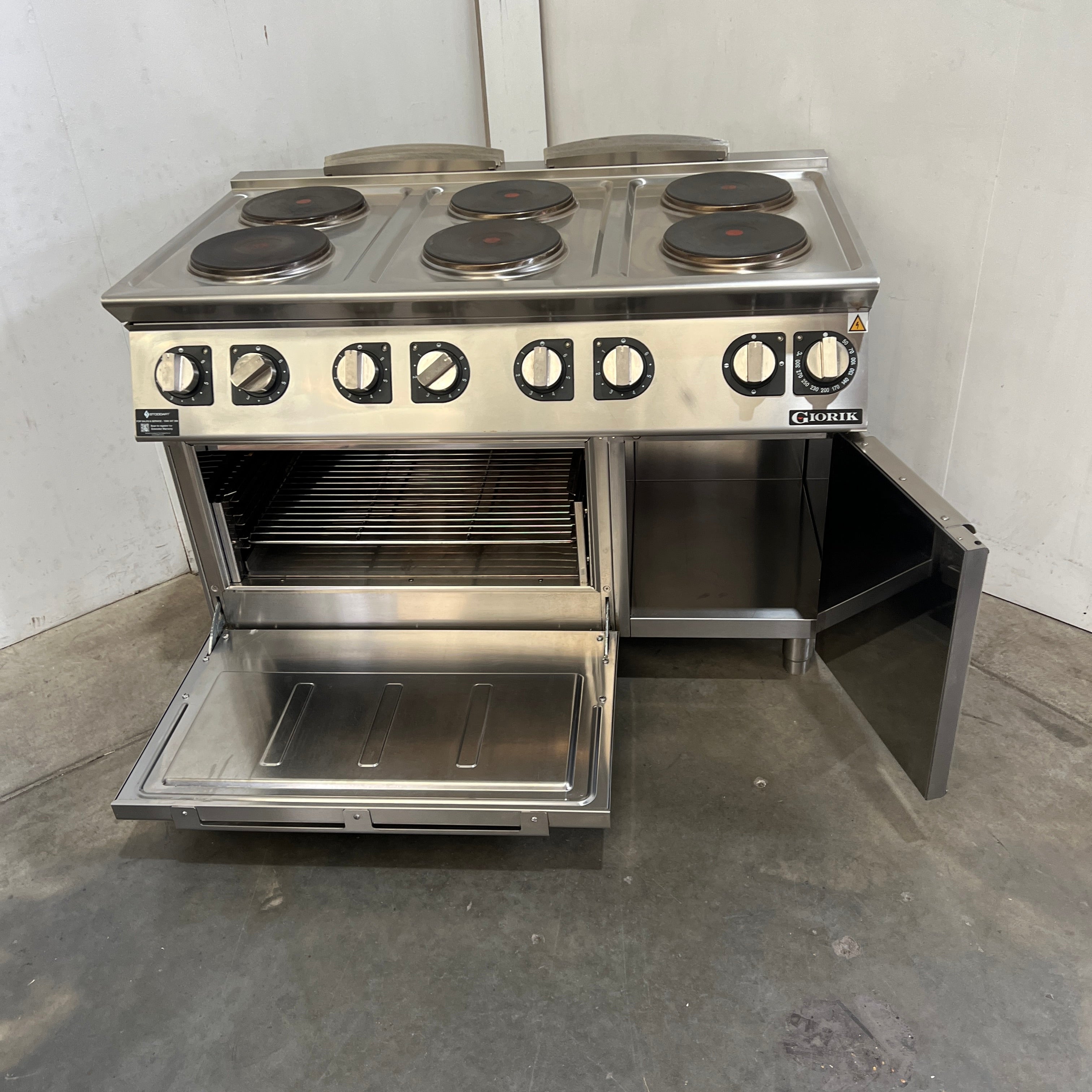 Giorik CE76TET 6 Burner Range Oven