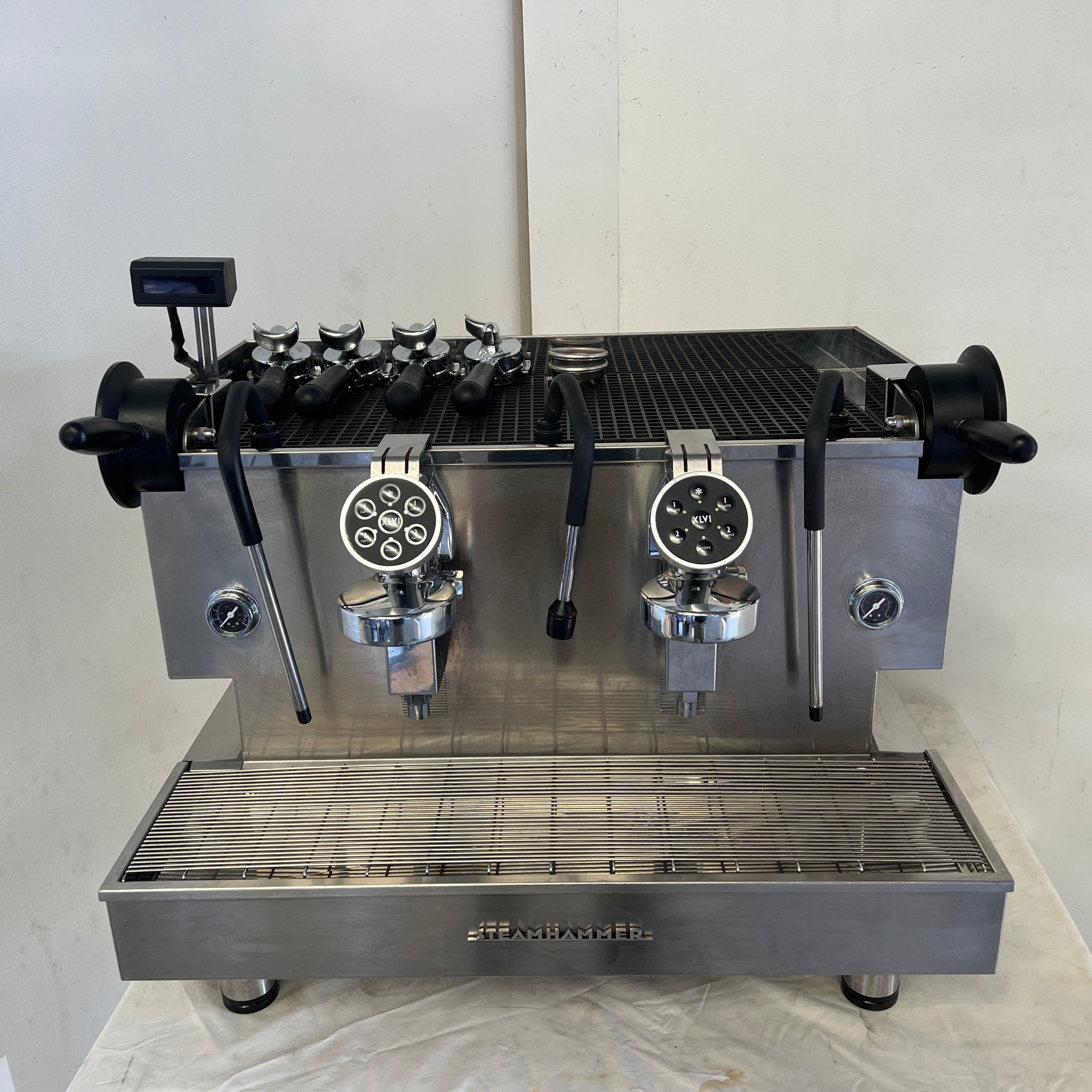 XLVI Steamhammer Elettronica P+L  2 Group Coffee Machine