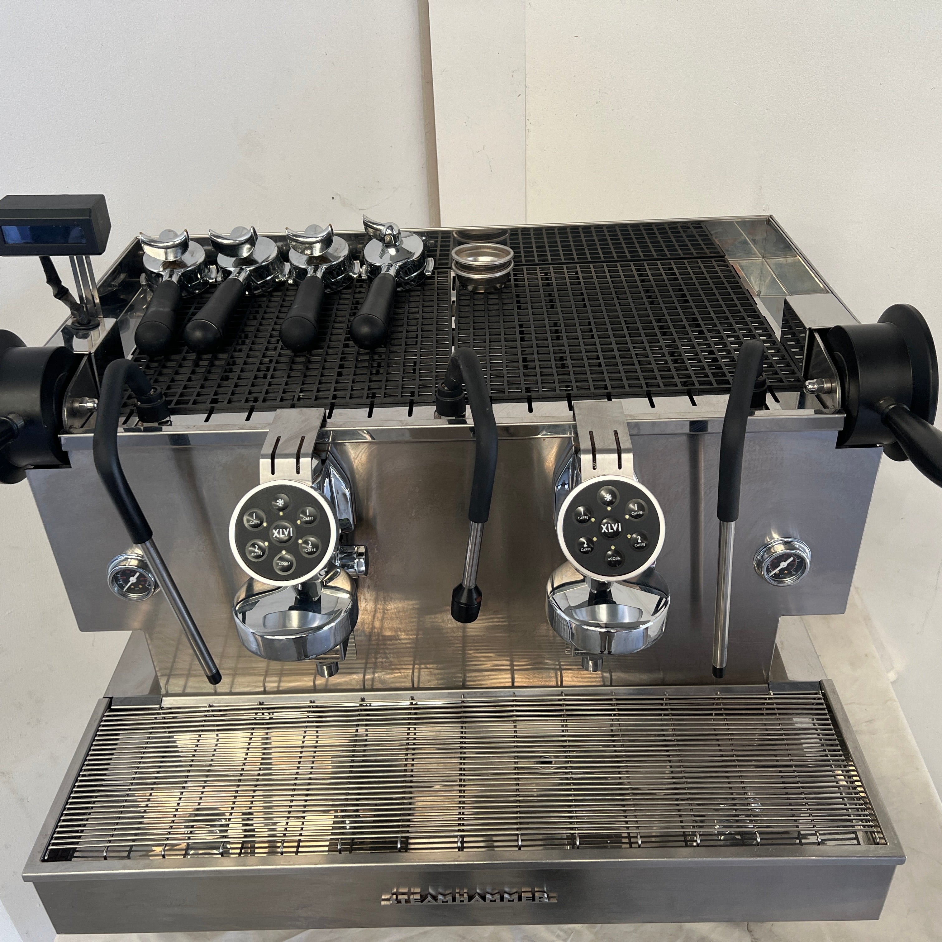 XLVI Steamhammer Elettronica P+L  2 Group Coffee Machine