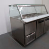 FED PG150FA-YG Sandwich Prep Fridge