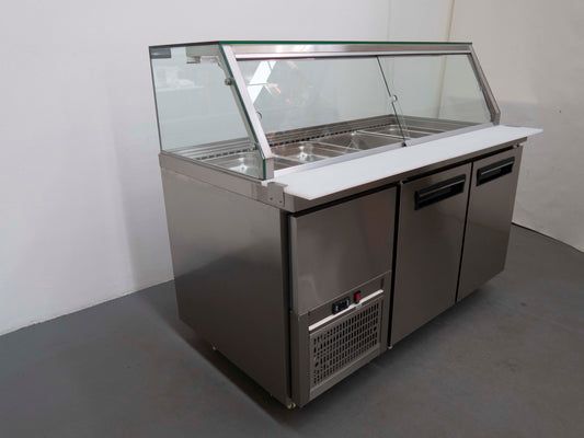 FED PG150FA-YG Sandwich Prep Fridge