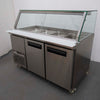 FED PG150FA-YG Sandwich Prep Fridge