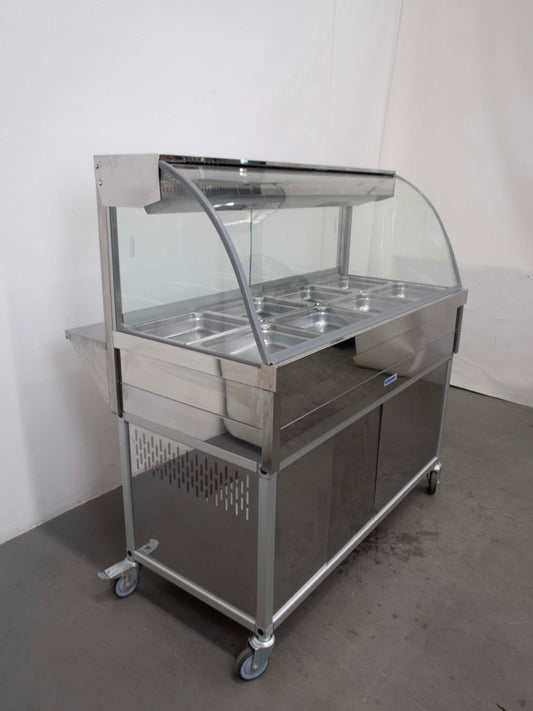 Roband C24 Hot Food Display + Trolley